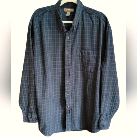 BASS PLAID FLANNEL SHIRT - Picture 1 of 7